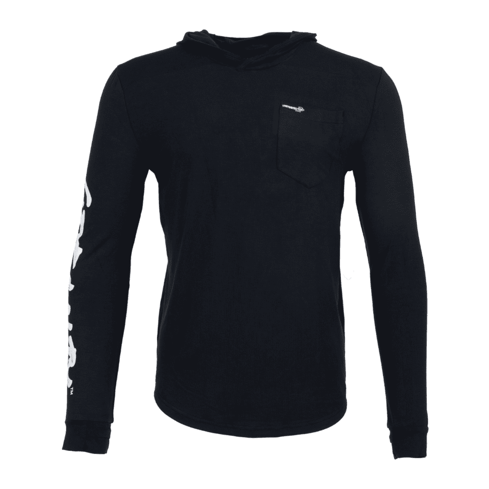 BAMBOO BLEND PERFORMANCE HOODIE, FRONT