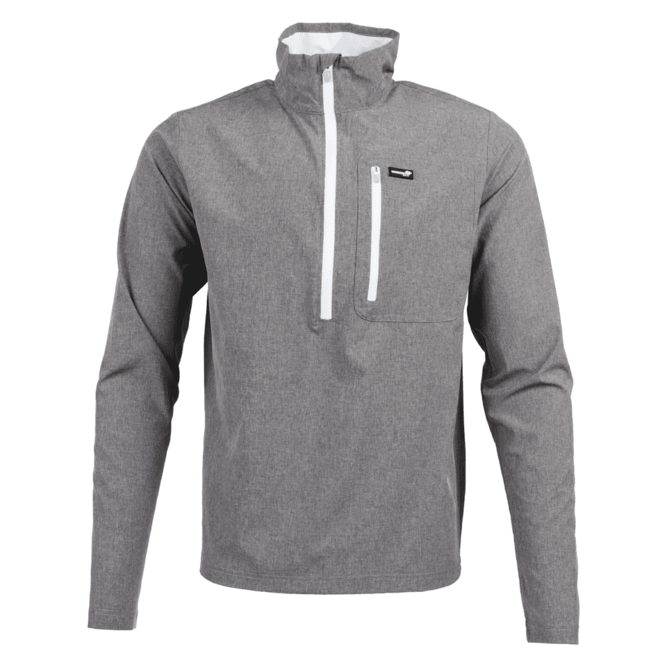 LIGHTWEIGHT TECHNICAL 1/2-ZIP PULLOVER, FRONT