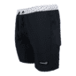 9" Contrast Performance Short BLK/WCKY