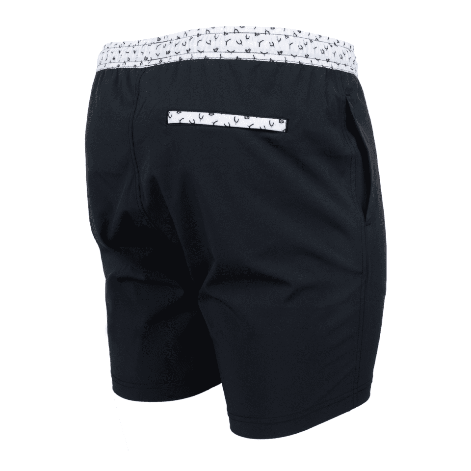 Yamamoto 9" Contrast Performance Short Blk/wcky