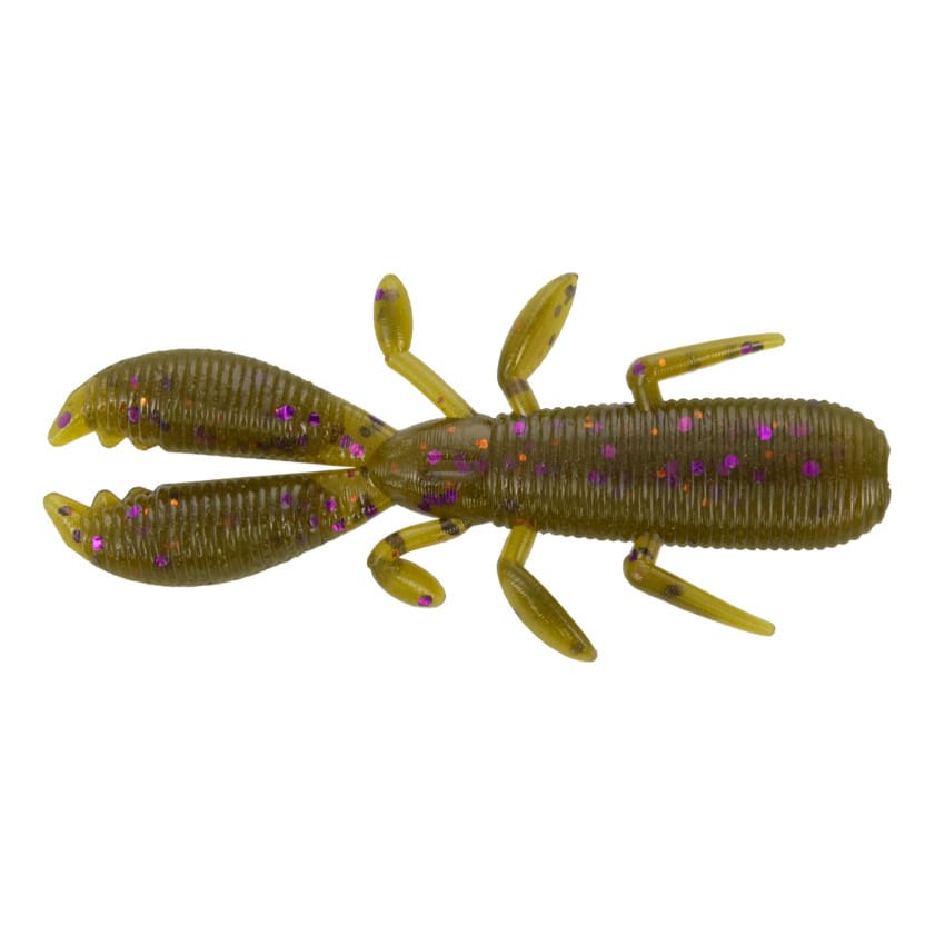 2.5" Covert Craw Floater | 330 - Green Pumpkin with Purple Copper
