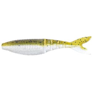 thumbnail image 2 of Yamamoto Zako Swim Bait 4" - Green Pumpkin White Cream Laminate (134-06-981) 2 of 3