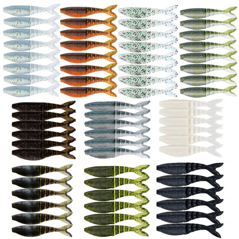 Zako Swimbait Kit - 84pc Assortment